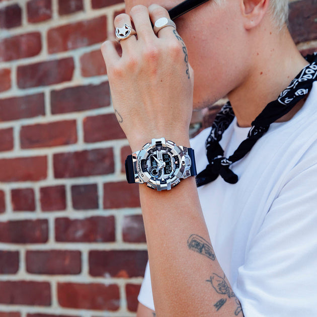 G-Shock G-Steel Quartz – GM700-1A – Little Treasury Jewelers
