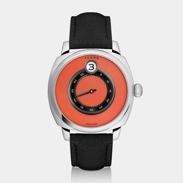Fears Brunswick 40.5 Jump Hour Coral Lacquer Automatic – BS240