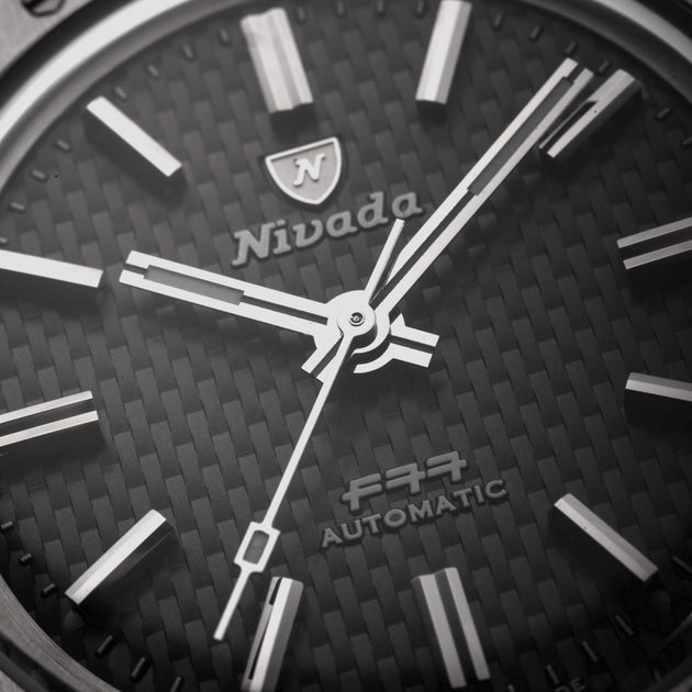 Nivada Grenchen F77 Anthracite Automatic – 68006A77 – Little