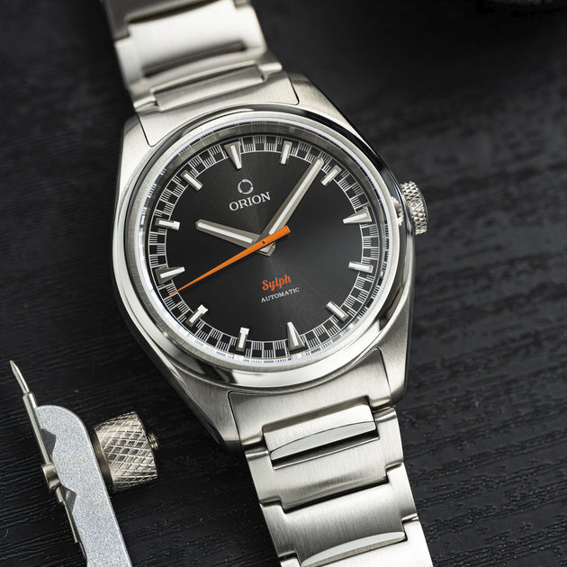 すたぽら Relu 銀テ フル Orion Orion Sylph Sunburst Automatic – SYLBLKBRT – Little Treasury Jewelers