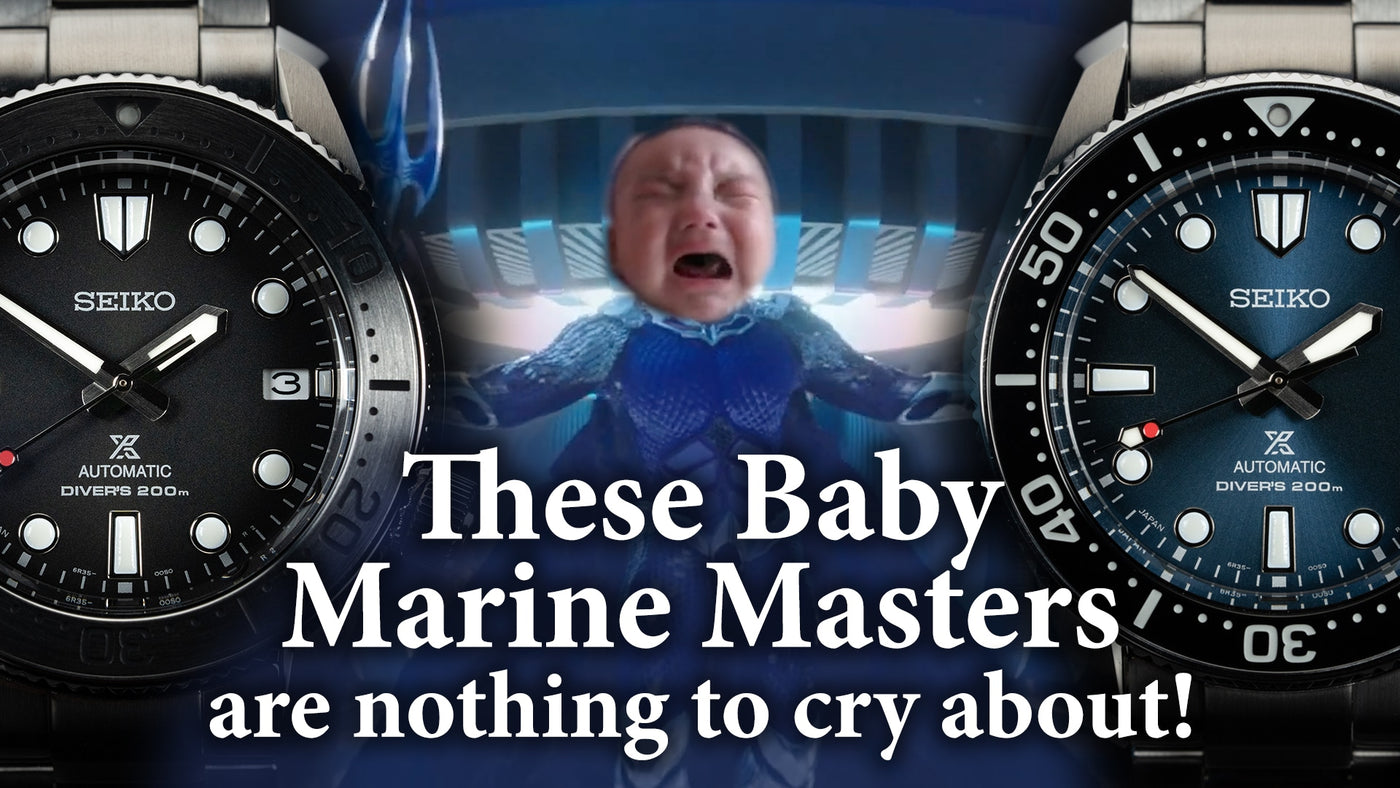 Youtube: Are the Seiko SPB185 and SPB187 Baby Marinemasters the best so far?