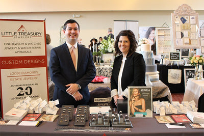 Little Treasury Jewelers at What's Up? Magazines 2019 Premier Bridal Show!