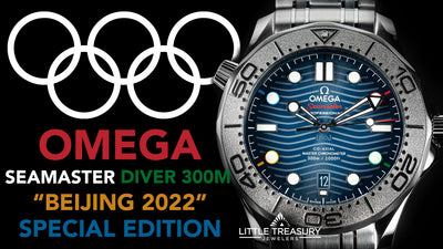 Hands on Review of the Omega Seamaster Diver 300 Beijing 2022 Olympic Special Edition