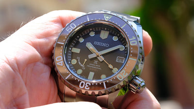 Blog Review: New at Little Treasury the Seiko Prospex LX SNR041 “Violet Gold”