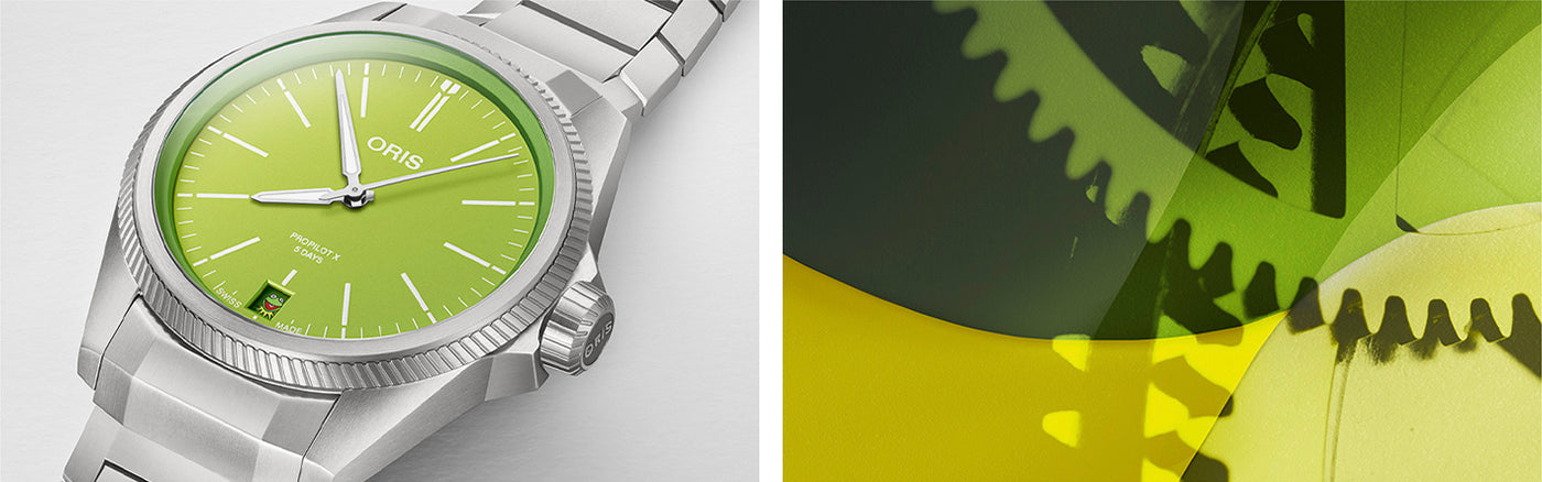 ORIS Kermit Green Watch