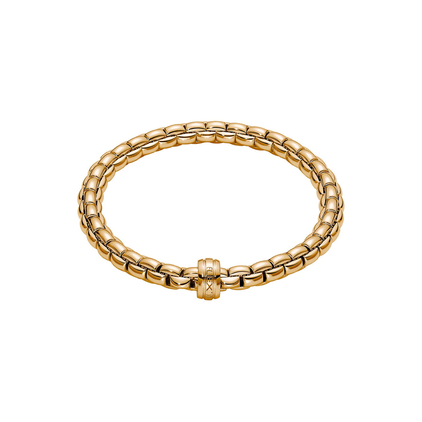 Fope 18k Yellow Gold Flex'It Stretch Bracelet – 704B