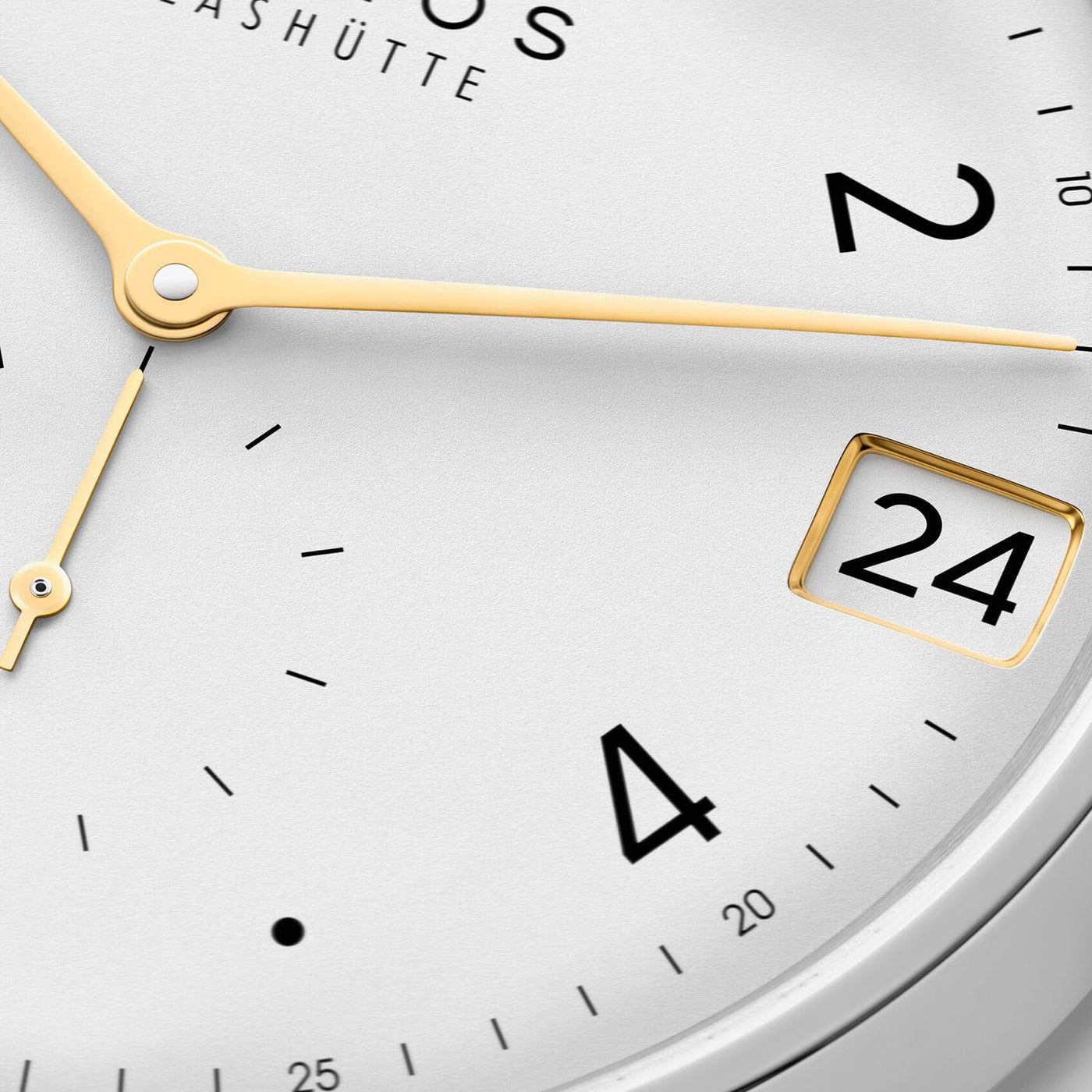 Nomos Glashütte Minimatik 39 Date Gold Stem Winding – 1251