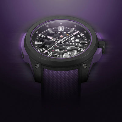 NORQAIN Independence Wild One Skeleton Purple Limited Edition Automatic – N3000.07Q26.B23.R01