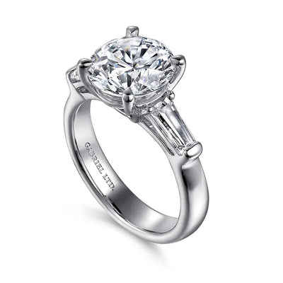 Diamond Semi-Mount Engagement Ring