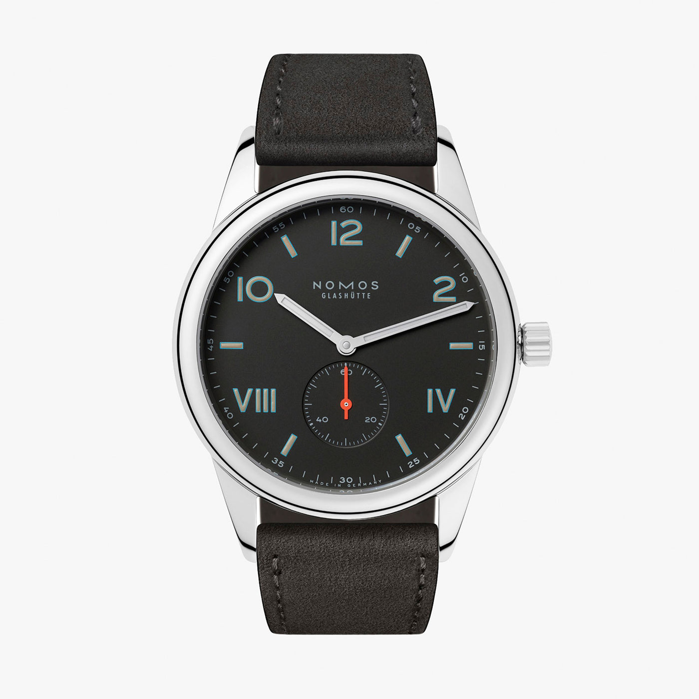 Nomos Glashütte Club Campus 38 Night Stem Winding – 736