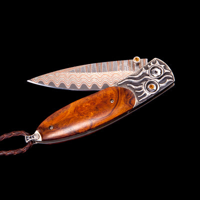 William Henry B05 Flame Hand-Engraved Knife