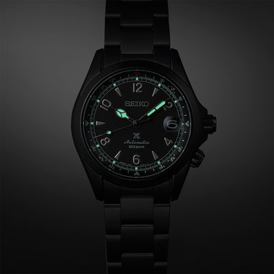 Seiko Prospex Alpinist The Black Series Limited Edition "Night Vision" Automatic – SPB337