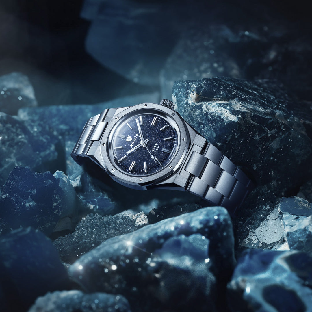 Nivada Grenchen F77 Aventurine Automatic – 68010A77 – Little