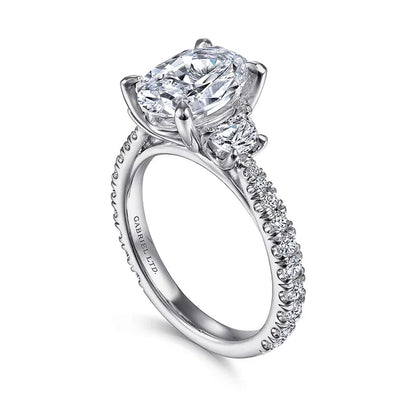 Gabriel & Co. Diamond Semi-Mount Engagement Ring – ER15347O8W83JJ.CSCZ