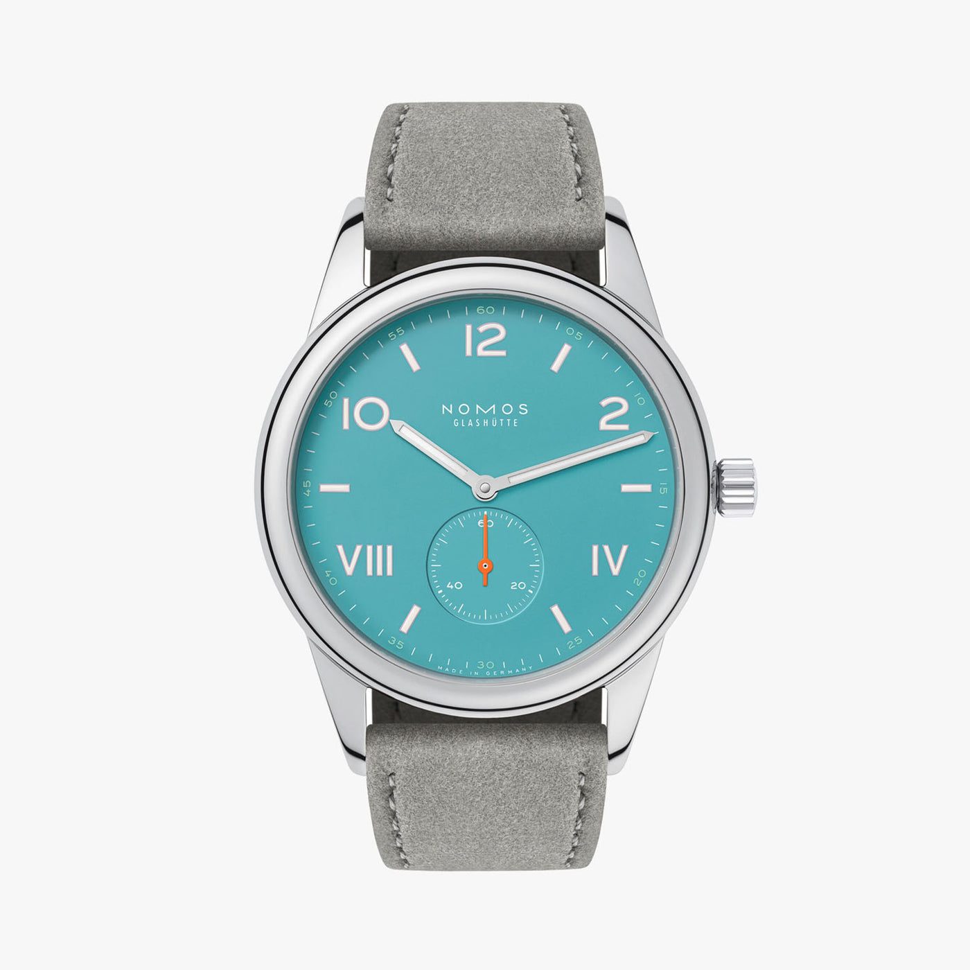 Nomos Glashütte Club Campus 38 Endless Blue Stem Winding – 724.GB