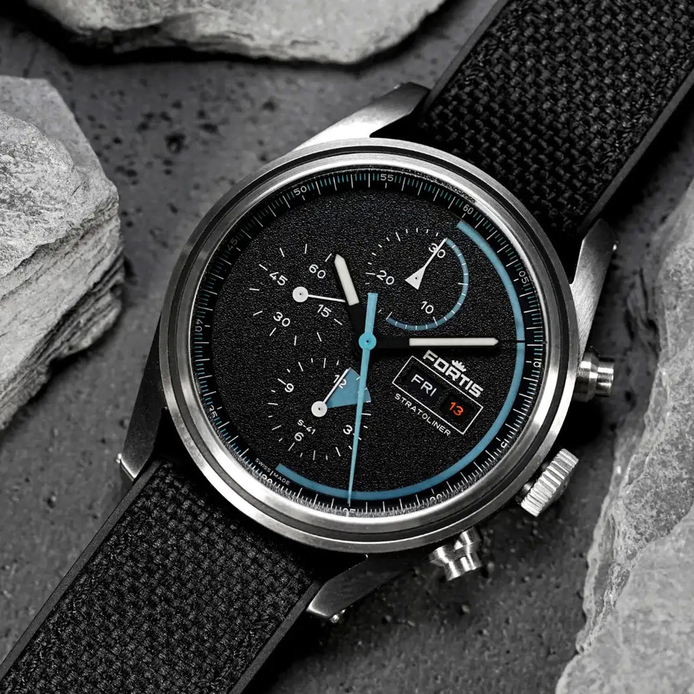 Fortis Stratoliner S-41 Gravity Black Edition Automatic – F2340018