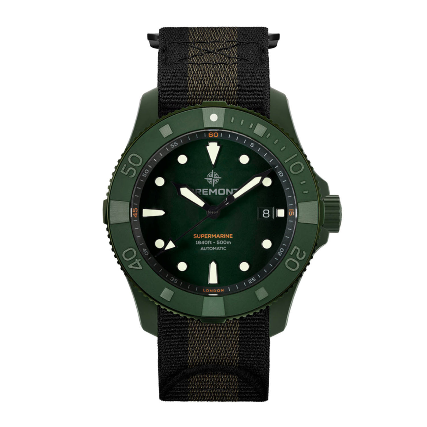 Bremont Supermarine Full Ceramic Jungle Green Automatic – SM43-DT-GNCER-GN-N-S