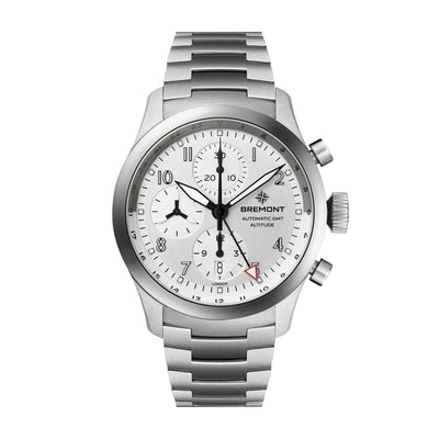 Bremont Altitude Chronograph GMT Automatic – ALT42-CHR-G-SS-SI-B
