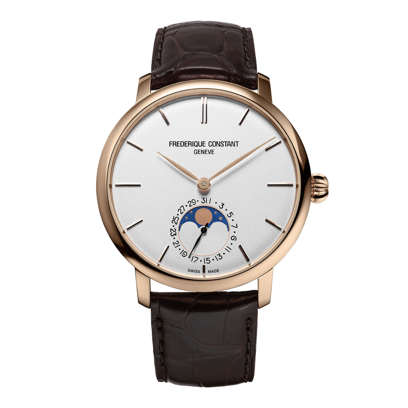 Frederique Constant Manufacture Slimline Moonphase Automatic – FC-705V4S4