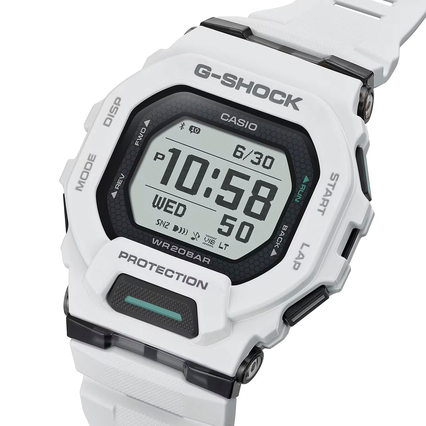 【美品】G-SHOCK GD200 2FJ Casio G-SHOCK G-SQUAD GBD-200-2JF Bluetooth Men`s Blue Watch Japan