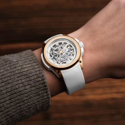 NORQAIN Wild One Skeleton Red Gold Limited Edition Automatic – N3001.07G01.W01.R01