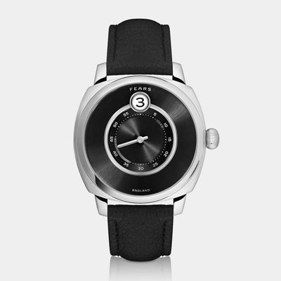 Fears Brunswick 40.5 Jump Hour Raven Black Automatic – BS240.500A-Black