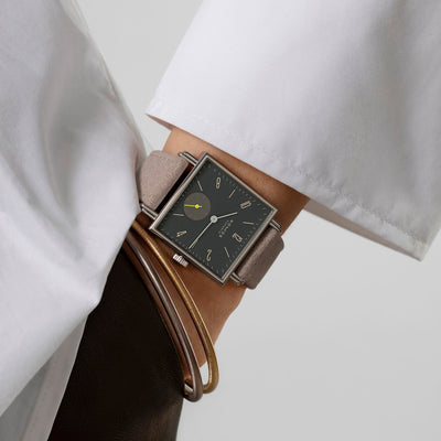 Nomos Glashütte Tetra Basalt Stem Winding – 440