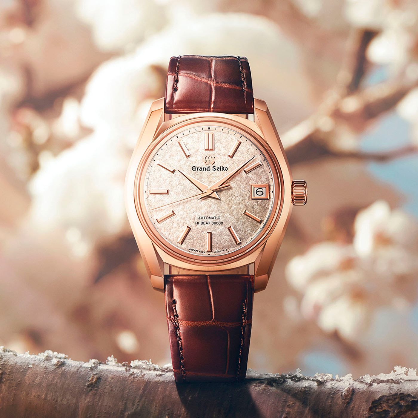 Grand Seiko Heritage 62 GS "Cherry Blossom" Hi-Beat Automatic – SBGH368