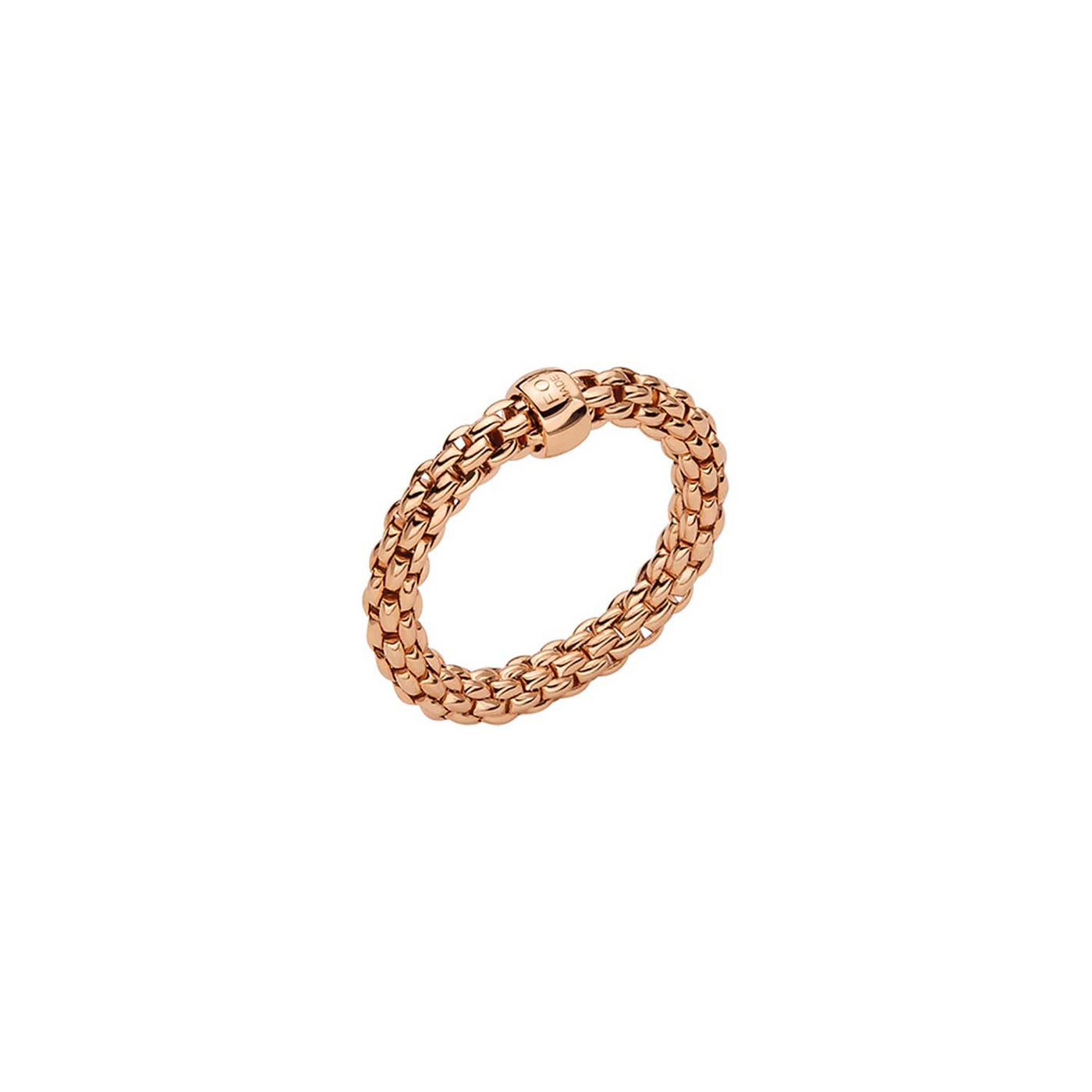 Fope 18k Rose Gold Essentials Flex'It Fashion Ring – 04E08AX_XX_R_XRX_00M