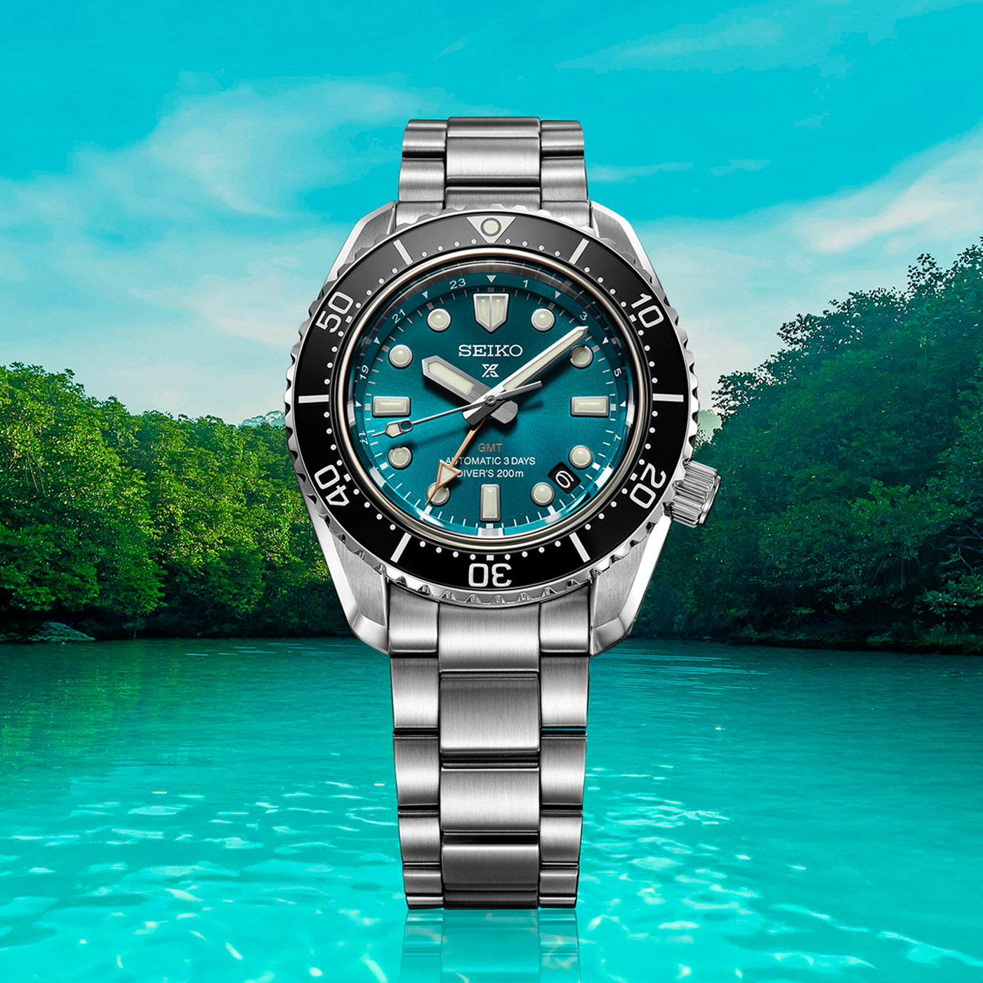 Seiko Prospex 1968 Heritage Diver's GMT US Limited Edition Automatic – SPB475