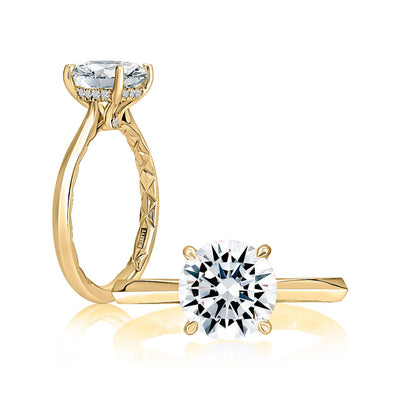 A.Jaffe 14k Yellow Gold Diamond Semi-Mount Engagement Ring – ME2211Q/207
