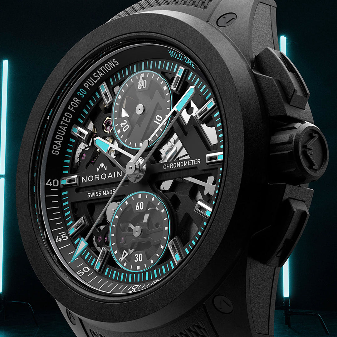 NORQAIN Wild ONE Skeleton Chrono Automatic – N3002.40Q01.B07.R03