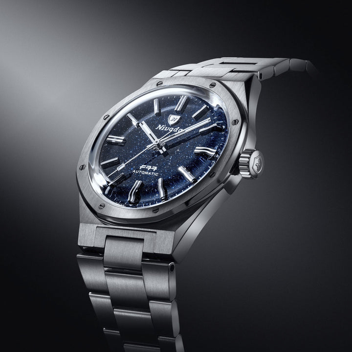 Nivada Grenchen F77 Aventurine Automatic – 68010A77 – Little