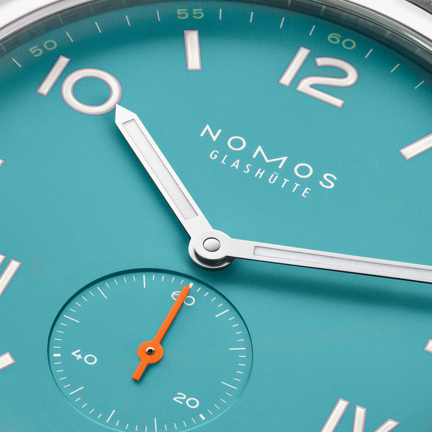 Nomos Glashütte Club Campus 38 Endless Blue Stem Winding – 724.GB