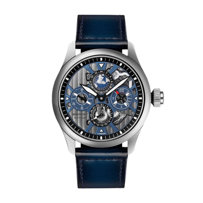 Bremont Altitude Skeletonised Perpetual Clendar GMT Limited Edition Stem Winding – ALT42-PER-TI-BLSKL-B