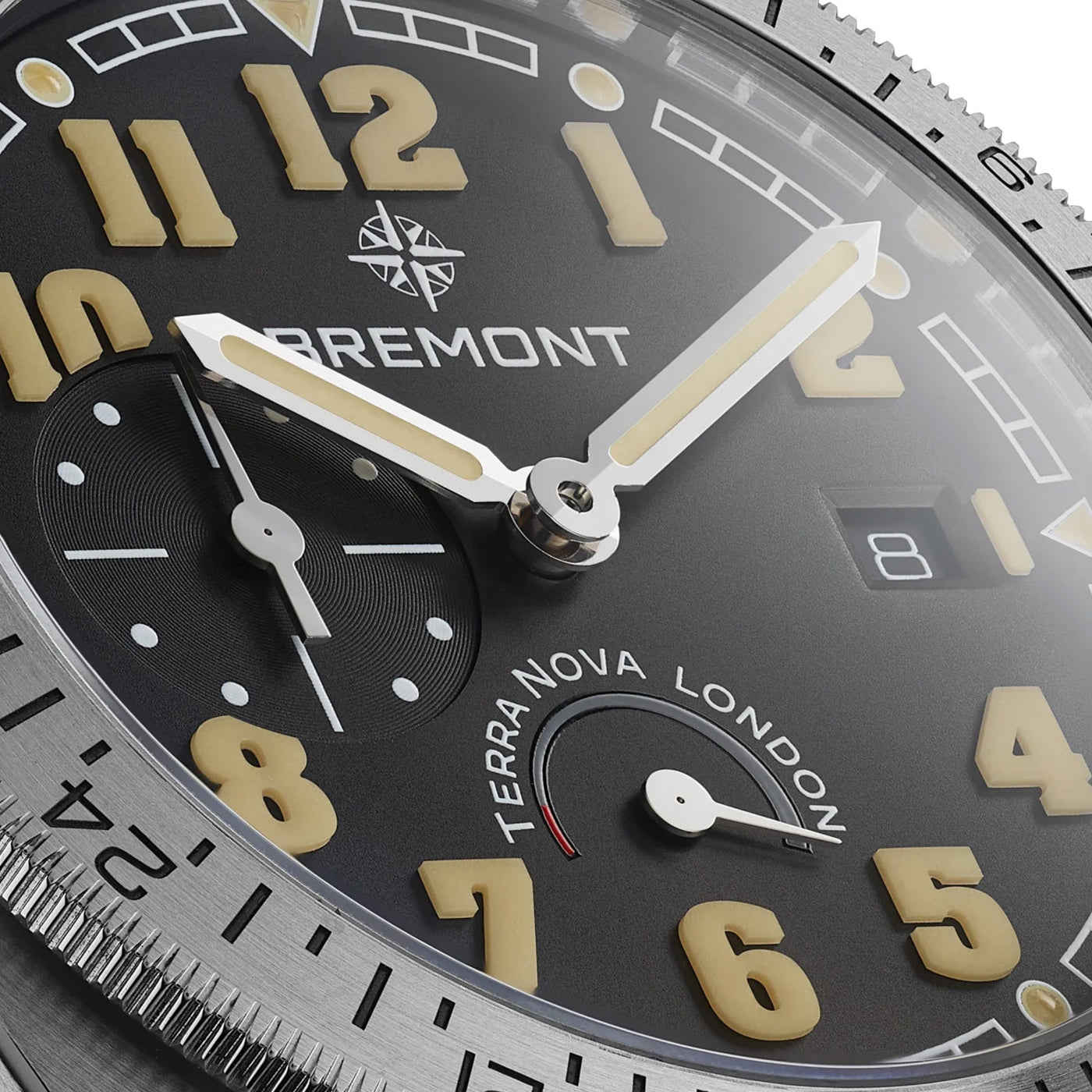 Bremont Terra Nova Turning Bezel Power Reserve Automatic – TN40-PWR-SS-BK-B