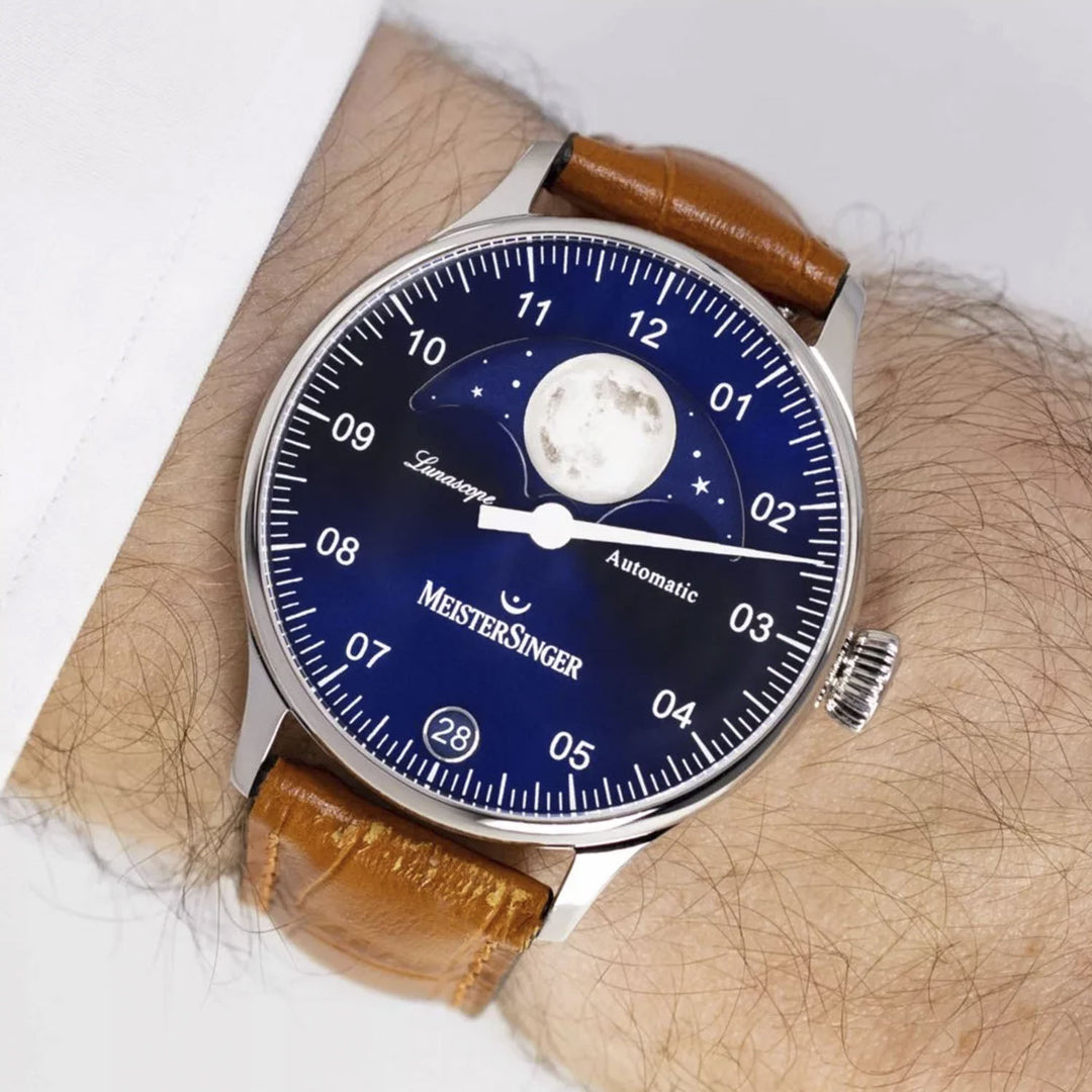 Meistersinger Lunascope Automatic – LS908 – Little Treasury Jewelers