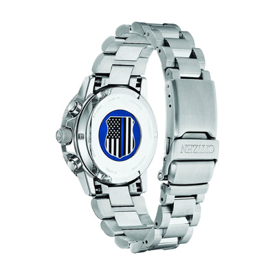 Citizen Nighthawk Thin Blue Line Eco-Drive – CA0291-59E