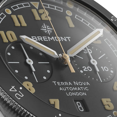 Bremont Terra Nova Chronograph Automatic – TN42-CHR-SS-BK-B