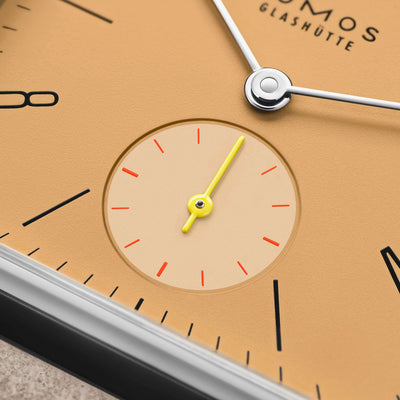 Nomos Glashütte Tetra Ochra Stem Winding – 437