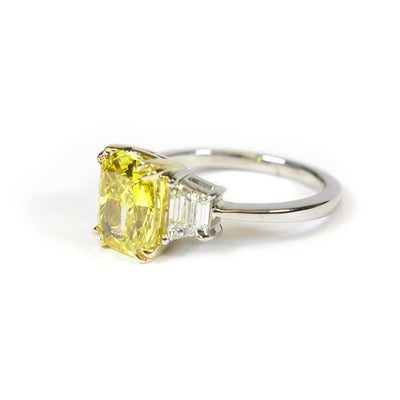 Little Treasury 14k White & Yellow Gold Anniversary Ring