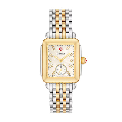 Michele Deco Mid Two-Tone Quartz – MWW06V000042