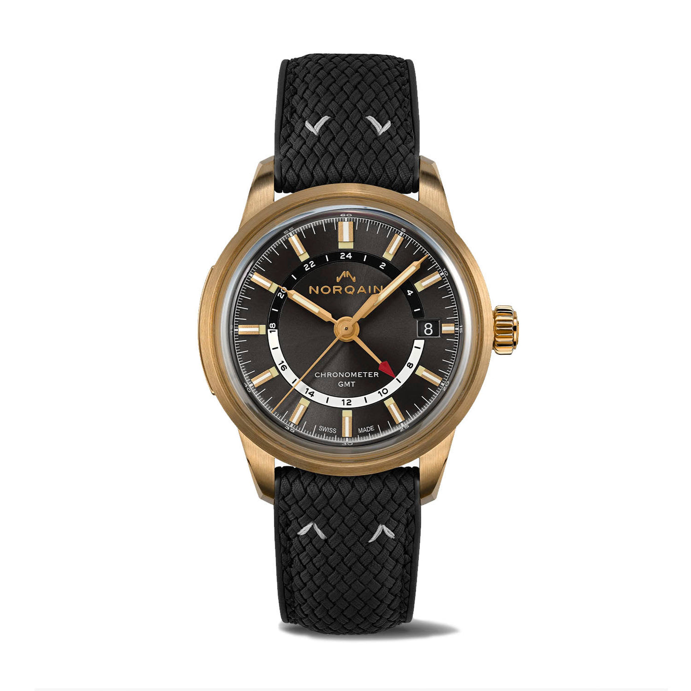 NORQAIN Freedom 60 GMT Bronze Limited Edition Automatic – NNZ2100ZLG/T215/20BPR.18Z