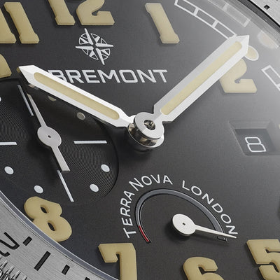 Bremont Terra Nova Turning Bezel Power Reserve Automatic – TN40-PWR-SS-BK-B