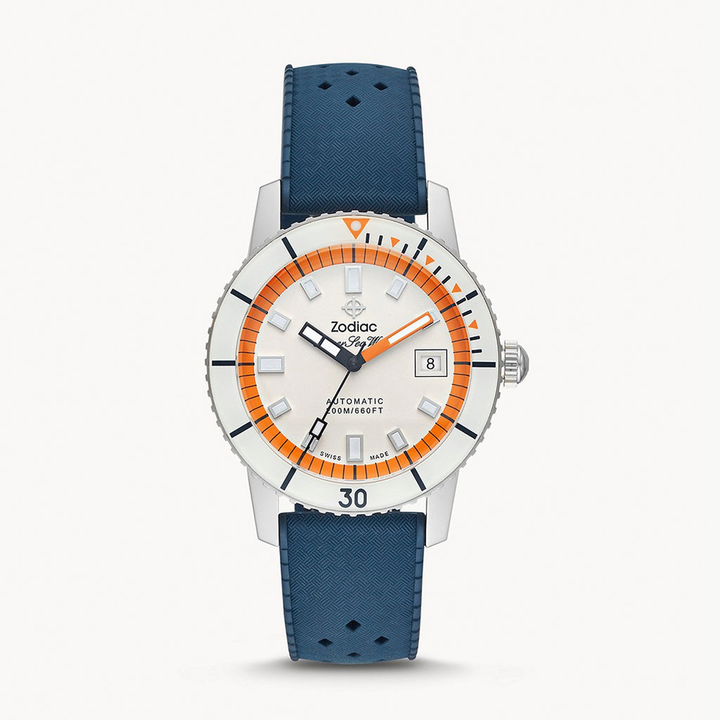 Zodiac Super Sea Wolf Compression Diver Automatic – ZO9270 Zodiac Super Sea Wolf Compression Diver Automatic – ZO9270