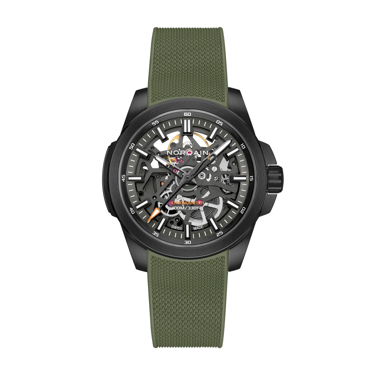 nortne出品 NORQAIN Independence Skeleton 40mm Limited Edition Automatic