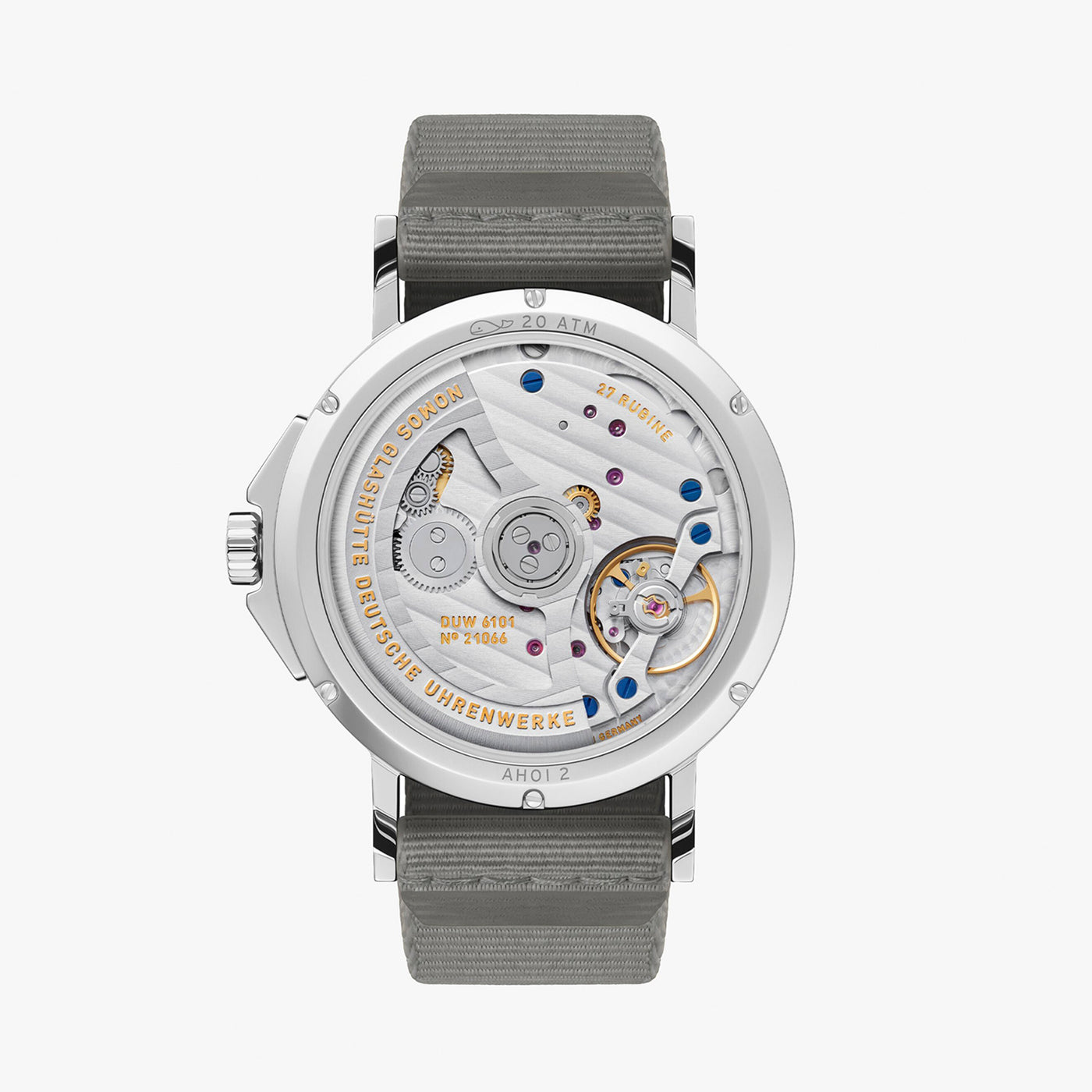 Nomos Glashütte Ahoi Neomatik 38 Date Sand Automatic – 527