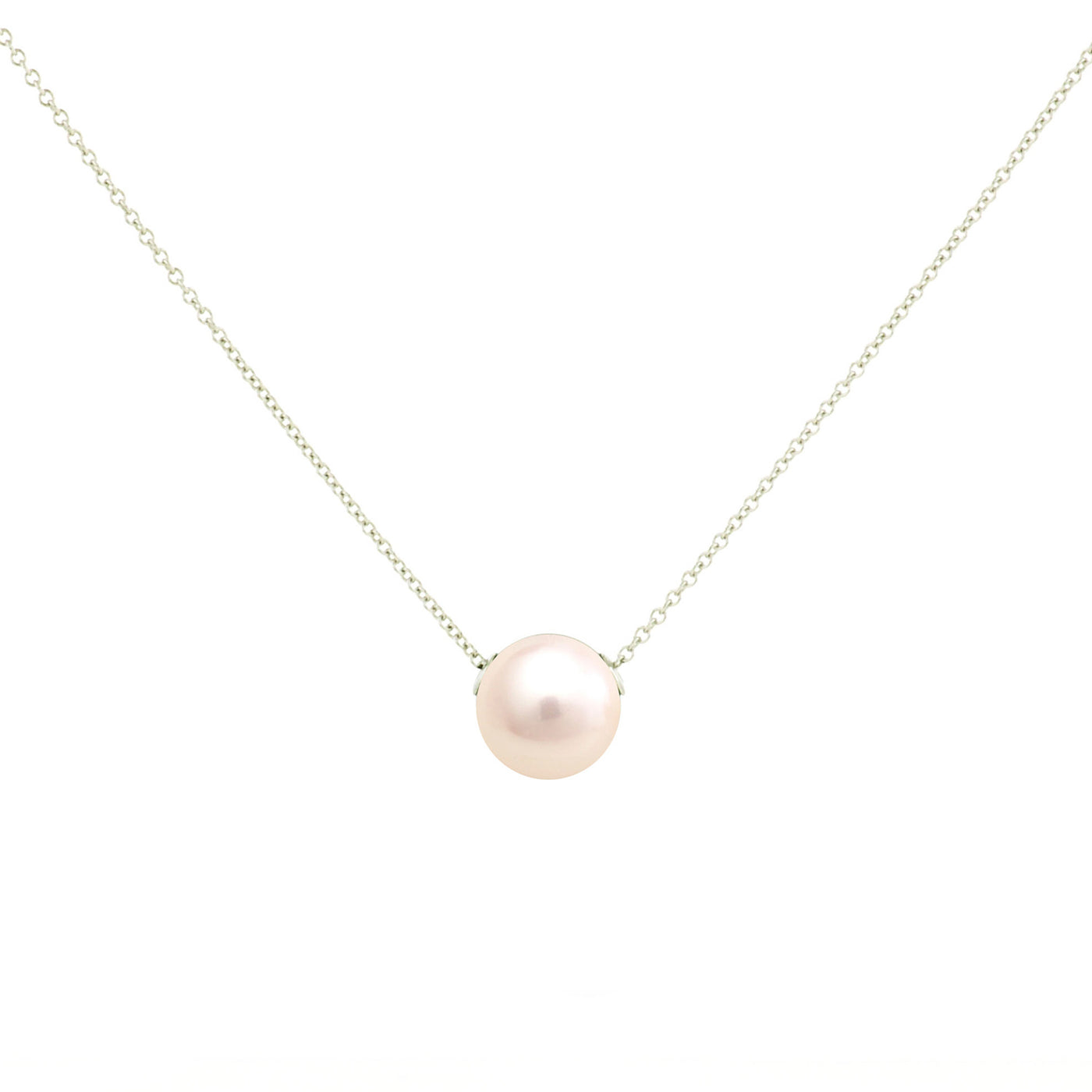 Denny Wong Designs 14k White Gold Pearl Pendant – PN-011W-F04