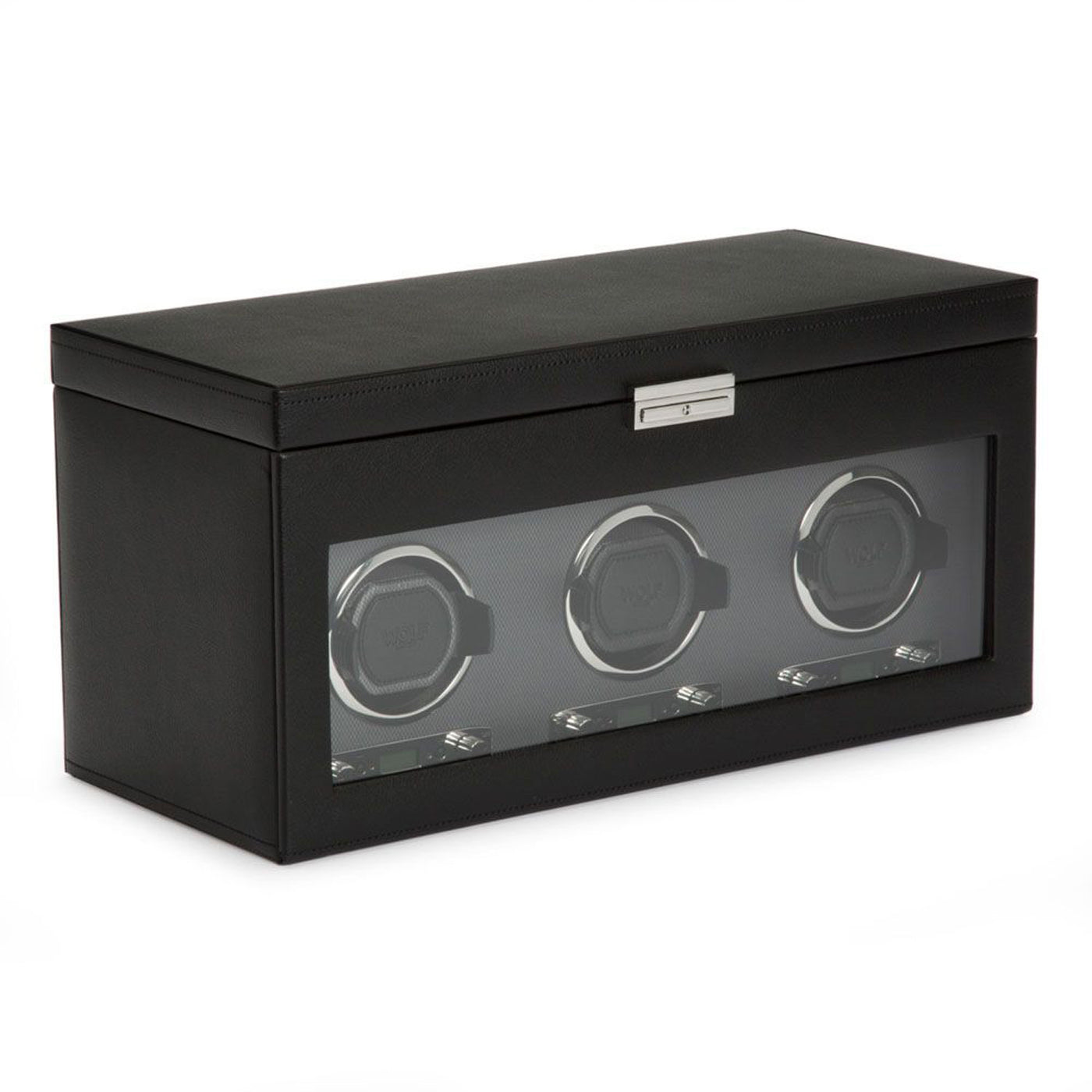 Wolf 1834 Viceroy Triple Watch Winder Programmable With Storage – 456302