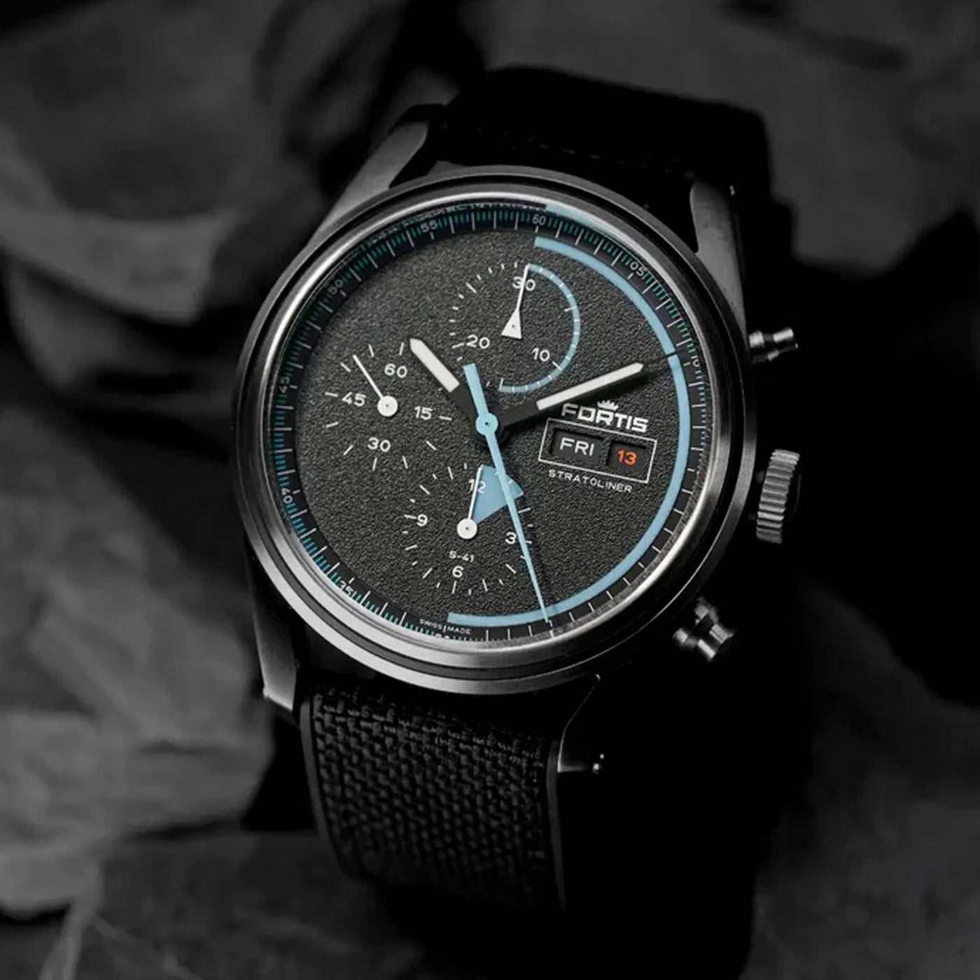 Fortis Stratoliner S-41 Gravity Black Edition Automatic – F2340018